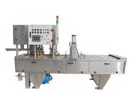 杯裝辣椒醬灌裝機(jī)Hot sauce filling machine,小身材大味道！